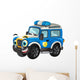 Off Road Police Vehicle Wall Decal