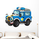 Off Road Police Vehicle Wall Decal
