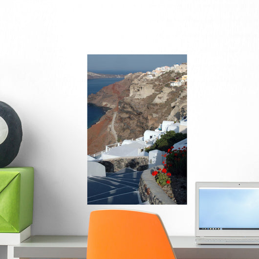 Incredible Santorini Wall Mural