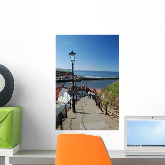 Abbey Steps Wall Decal
