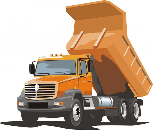 Dump Truck Wall Decal