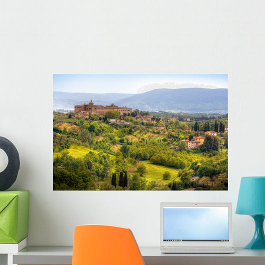 image of typical tuscan landscape Wall Mural