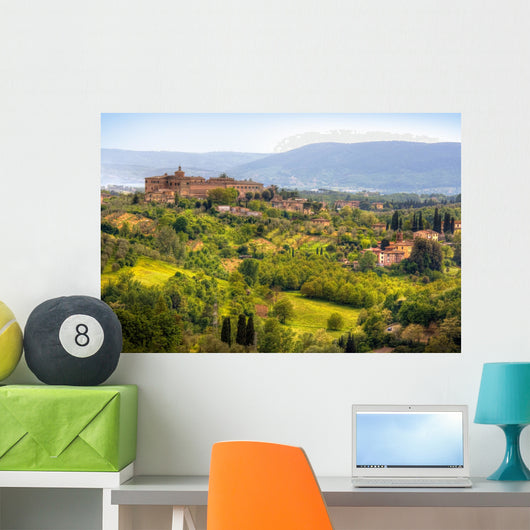 image of typical tuscan landscape Wall Mural