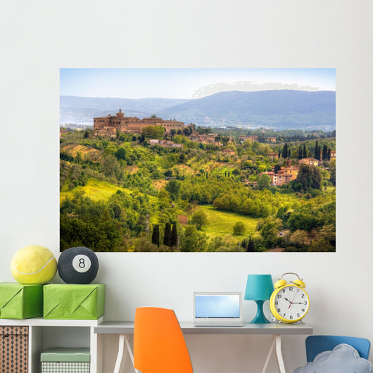 image of typical tuscan landscape Wall Mural