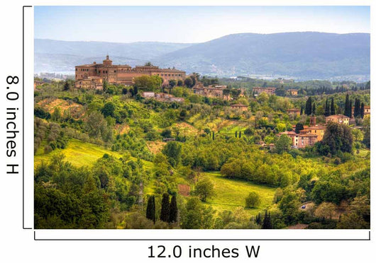 image of typical tuscan landscape Wall Mural