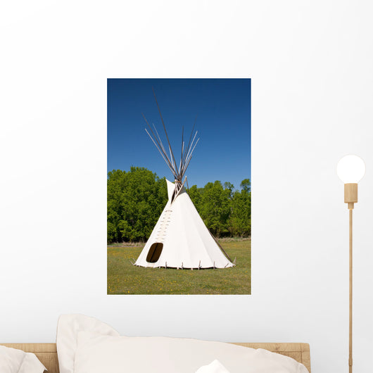 Indian Teepee Wall Mural