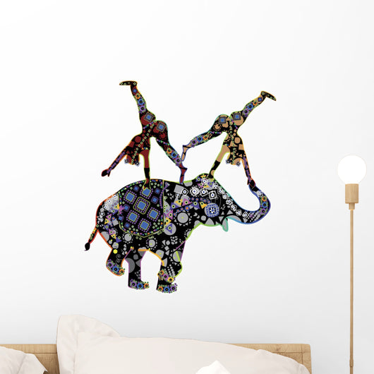 acrobatics Wall Decal