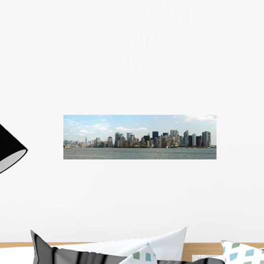 Manhattan Skyline Wall Decal Design 2