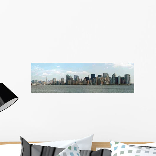 Manhattan Skyline Wall Decal Design 2