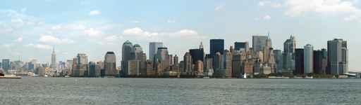 Manhattan Skyline Wall Decal Design 2