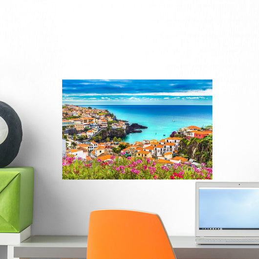 Panoramic over Camara Lobos Wall Decal