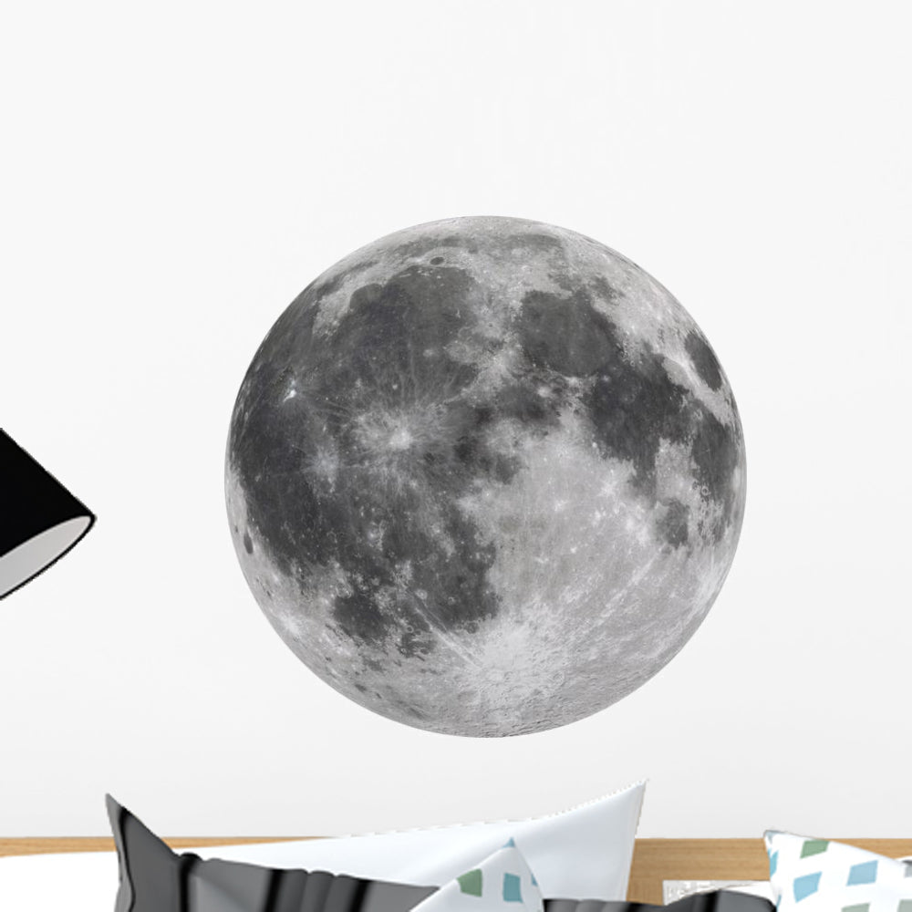 Nasa Full Moon Wall Decal - WallMonkeys.com – Wallmonkeys