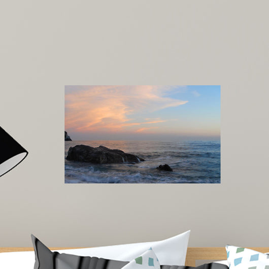 Atardecer En La Playa Wall Mural