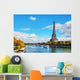 Cityscape Paris with Eiffel Tower Wall Decal
