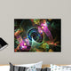 Abstract Multicolor Background Wall Mural