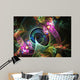 Abstract Multicolor Background Wall Mural