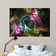 Abstract Multicolor Background Wall Mural