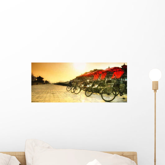 Xi'an China Town Wall - Wall Decal