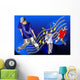 hip hop vector Wall Mural