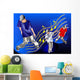 hip hop vector Wall Mural