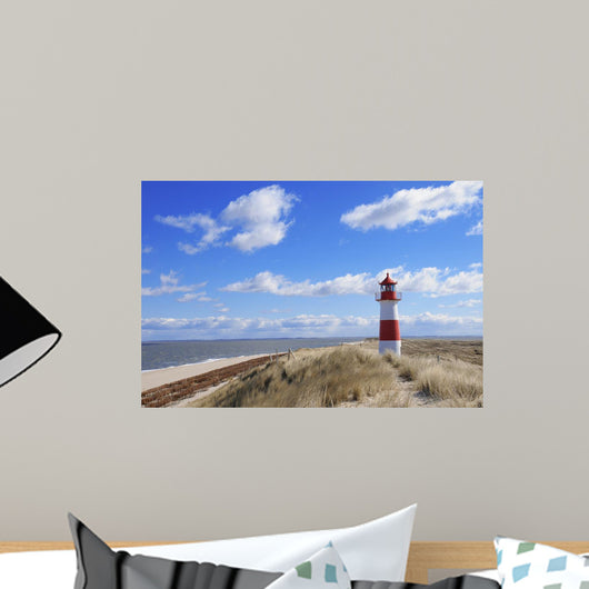 lighthouse lighthouse beacon Sylt dunes Denmark Wall Mural