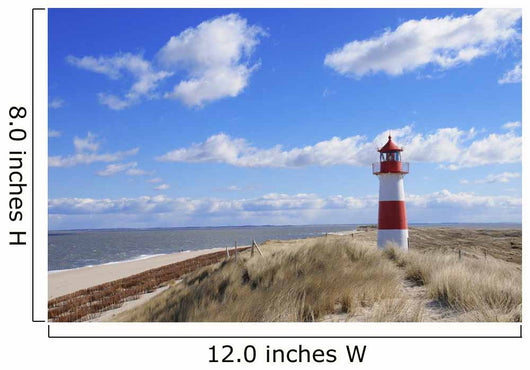 lighthouse lighthouse beacon Sylt dunes Denmark Wall Mural