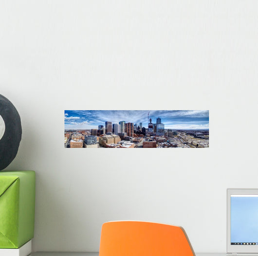 Downtown Denver Pano Southeast Wall Decal