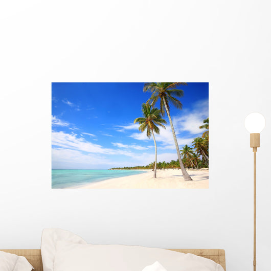 WHITE SAND BEACH Wall Mural