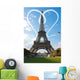 Eiffel Tower Wall Mural