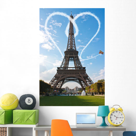 Eiffel Tower Wall Mural
