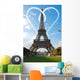 Eiffel Tower Wall Mural
