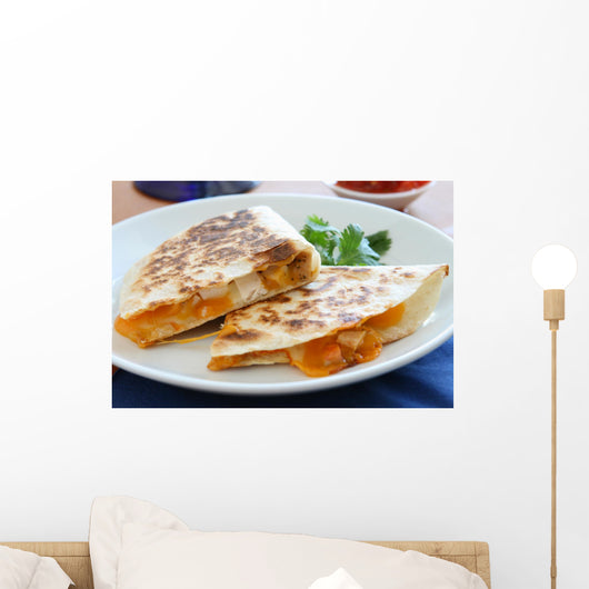 Chicken Quesadilla Wall Mural