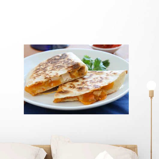 Chicken Quesadilla Wall Mural