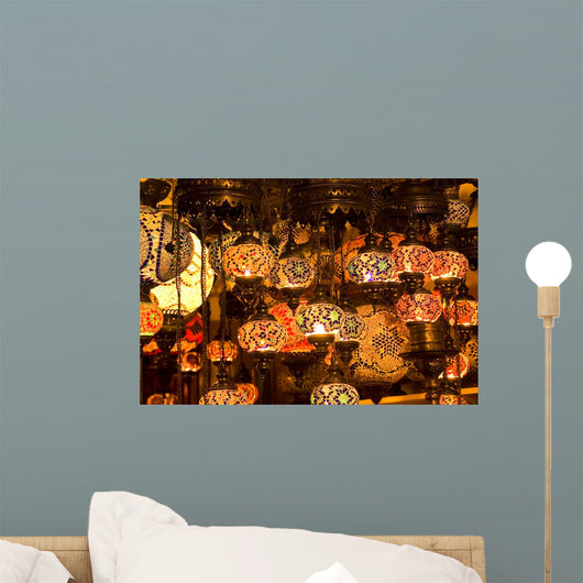 turkish lanterns Wall Mural