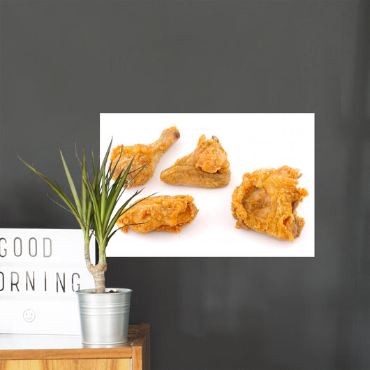 fried chicken Wall Decal