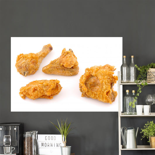 fried chicken Wall Decal