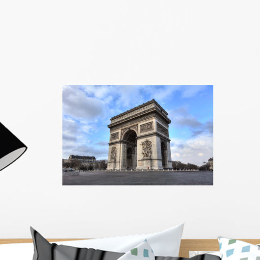 Arc de Triomphe against Nice Wall Decal
