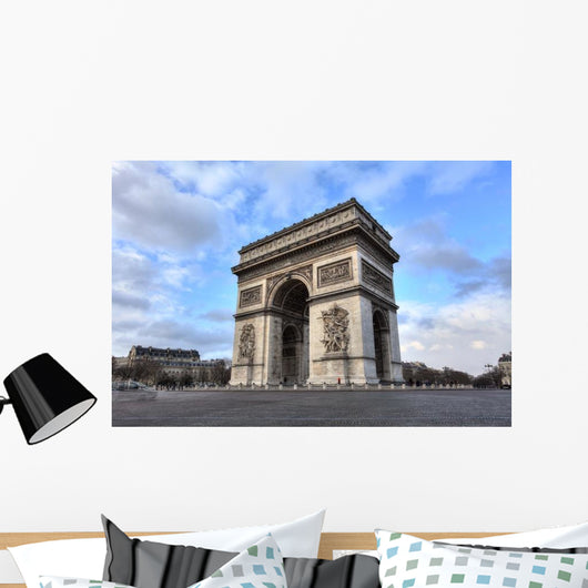 Arc de Triomphe against Nice Wall Decal
