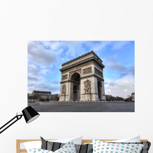 Arc de Triomphe against Nice Wall Decal