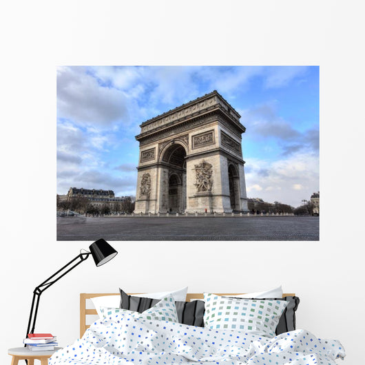 Arc de Triomphe against Nice Wall Decal