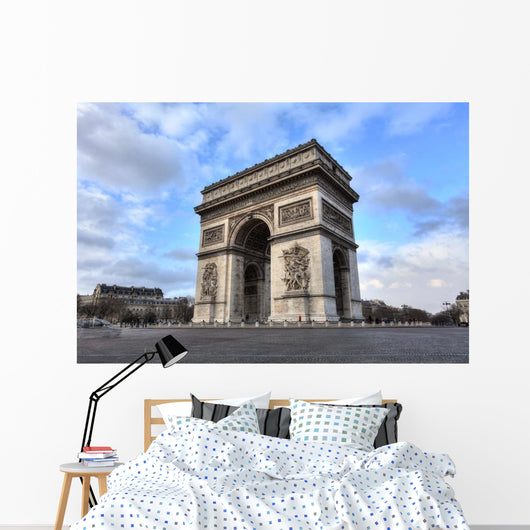 Arc de Triomphe against Nice Wall Decal