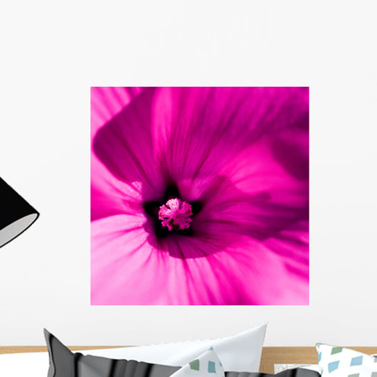Pink Flower Wall Mural