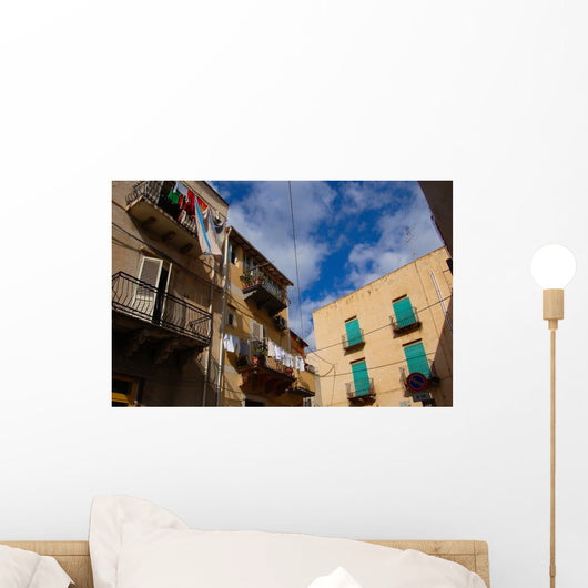 Blue Sky Wall Mural