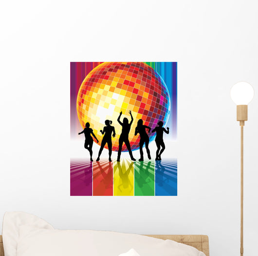 Disco Wall Mural