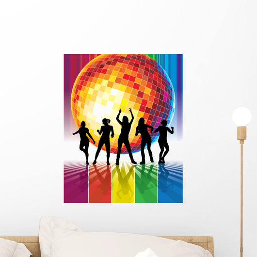 Disco Wall Mural