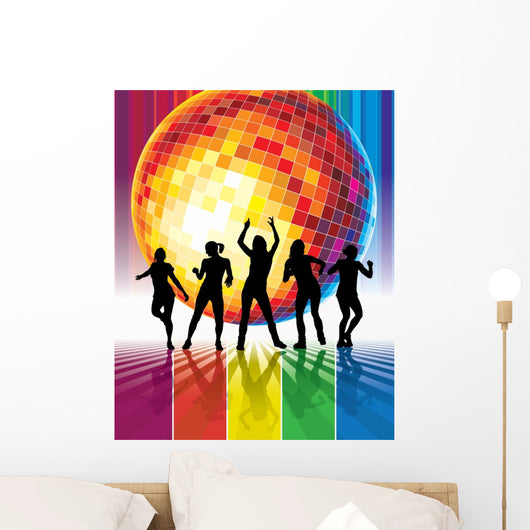 Disco Wall Mural