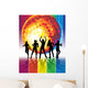 Disco Wall Mural