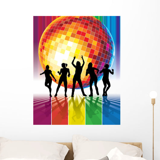 Disco Wall Mural