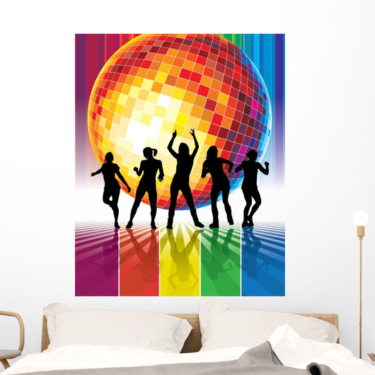 Disco Wall Mural