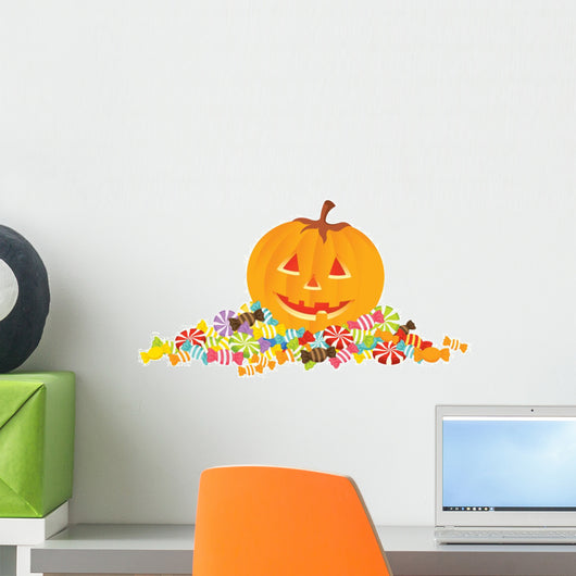 Halloween background Wall Decal